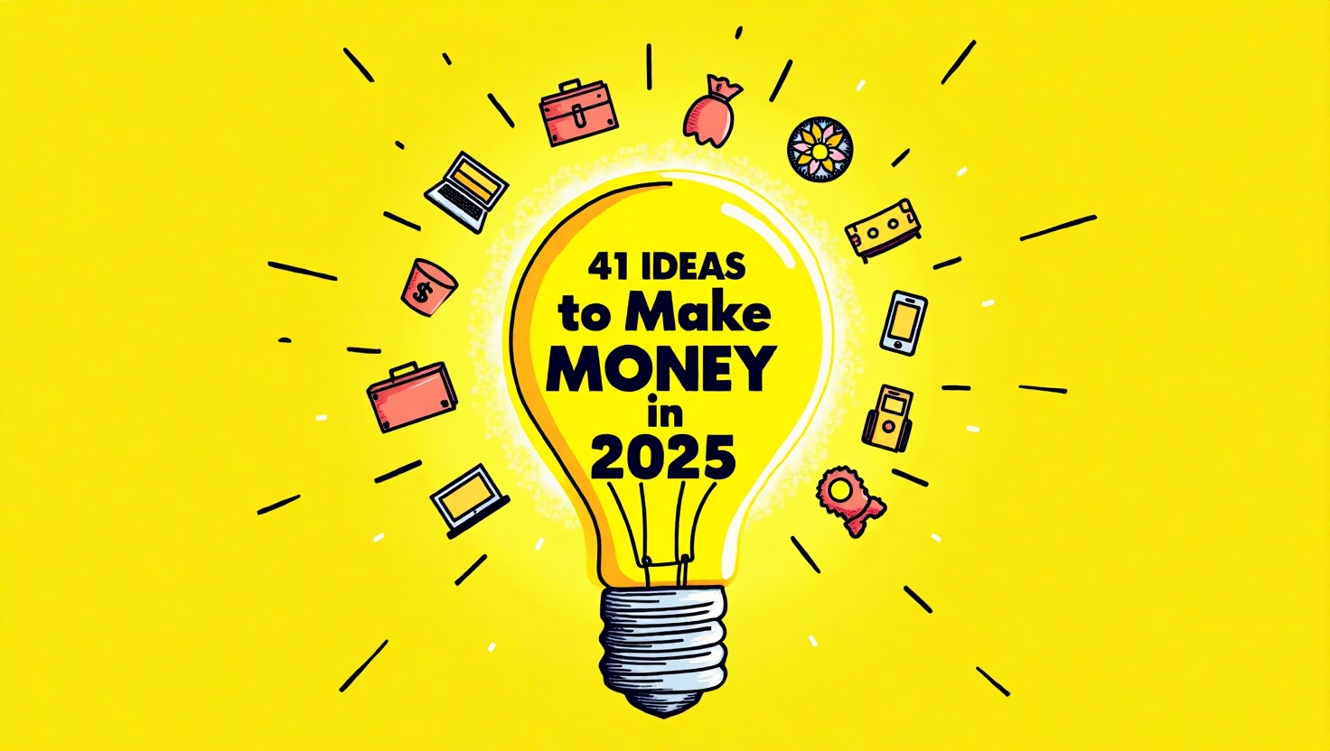 41 Ideas To Make Money In 2025